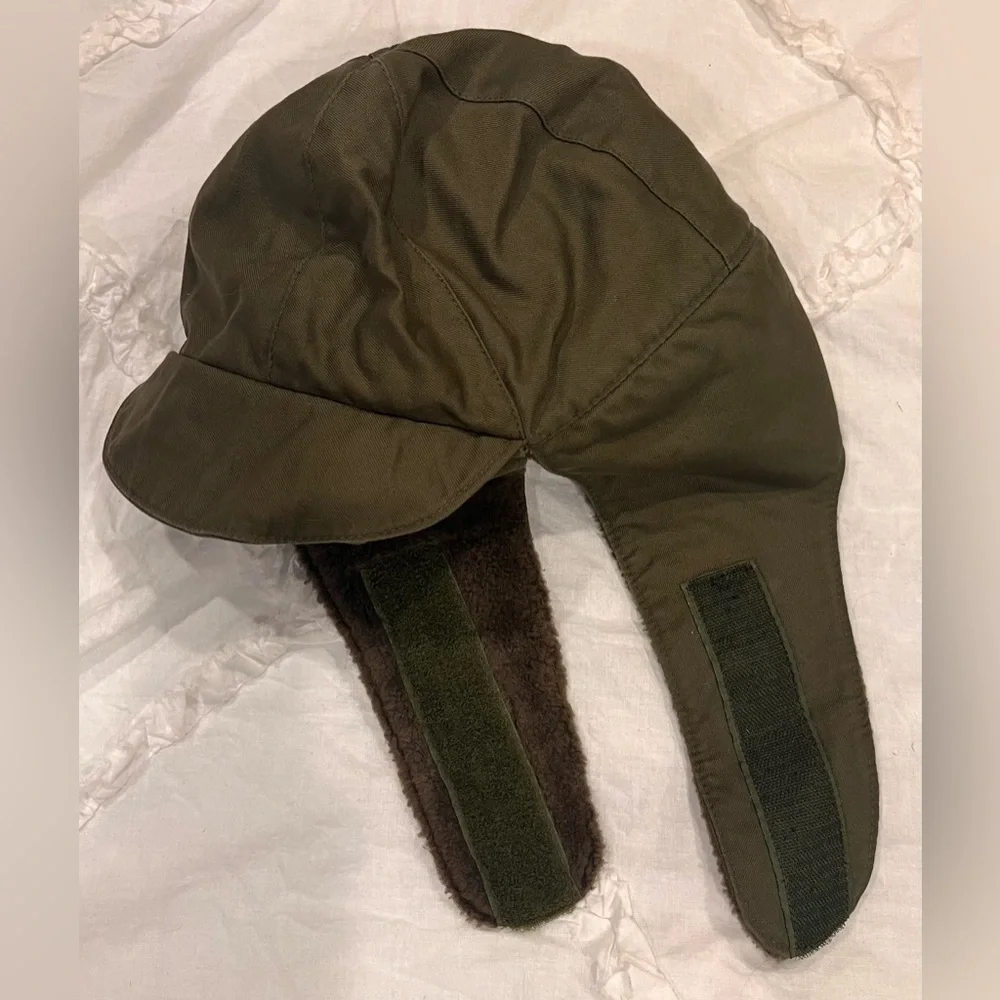 VINTAGE military / aviator cap EUC